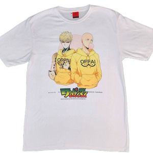 One Punch Man Anime Tee XL Rare Hampstead Japanese Manga Vintage Style